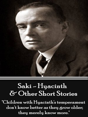 cover image of Hyacinth & Other Short Stories